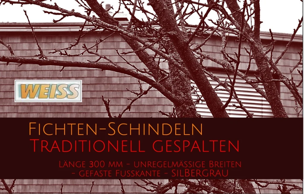 Fichtenschindeln fichte 300 grau rombach